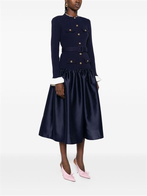 Abito midi SELF PORTRAIT | AW25016MANAVY
